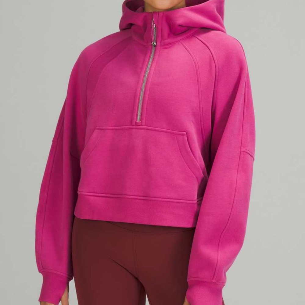 NWT Lululemon Scuba Oversized half zip